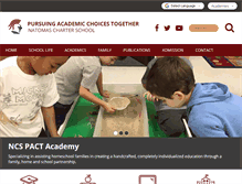 Tablet Screenshot of pact.natomascharter.org